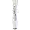 Pleaser - ADORE1047 Bottes de plateforme, Pole dance chaussures - Blanc Product image